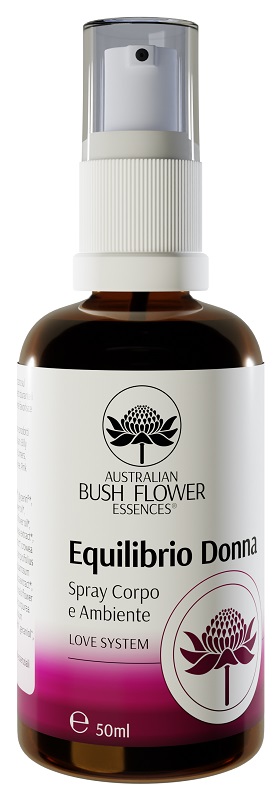 AUSTRALIAN BUSH FLOWER ESSENCES EQUILIBRIO DONNA VAPORIZZATORE 50 ML - dottorbianchi.it