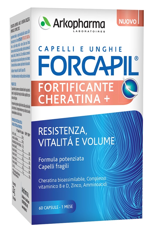 FORCAPIL FORTIFICANTE CHERATINA 60 CAPSULE - dottorbianchi.it