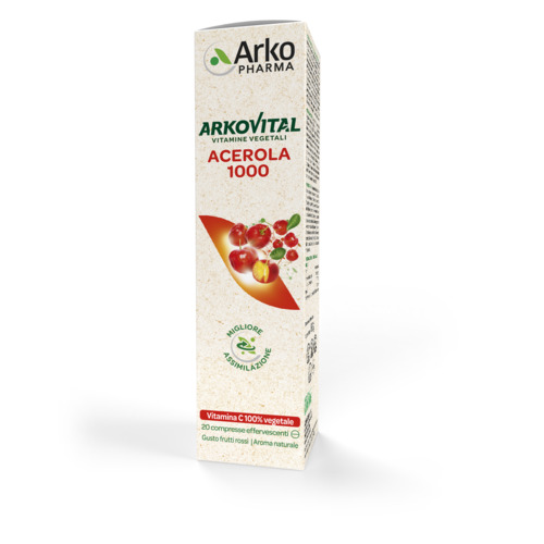 ARKOVITAL ACEROLA 1000 EFFERVESCENTE 20 COMPRESSE - dottorbianchi.it