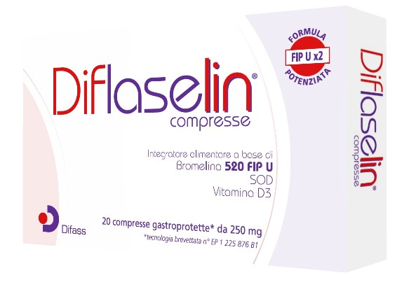 DIFLASELIN 20 COMPRESSE GASTROPROTETTE 250 MG - dottorbianchi.it