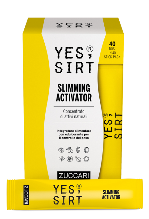 YES SIRT SLIMMING ACTIVATOR 40 STICKPACK DA 2,5 G - dottorbianchi.it