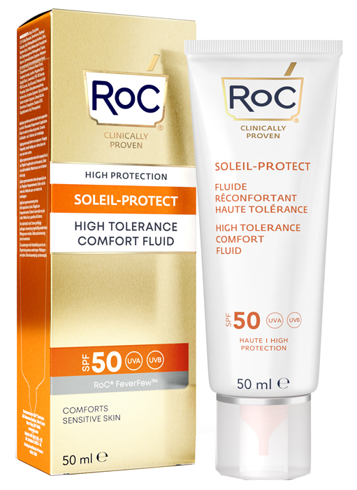 ROC FLUIDO SOLARE VISO SPF 50 ELEVATA TOLLERABILITA' 50 ML - dottorbianchi.it