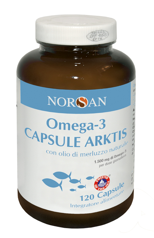 NORSAN OMEGA 3 ARKTIS 120 CAPSULE - dottorbianchi.it