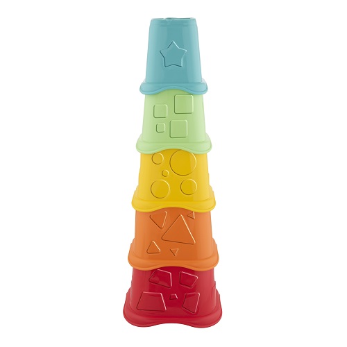 CHICCO GIOCO 2IN1 STACKING CUPS ECO+ - dottorbianchi.it