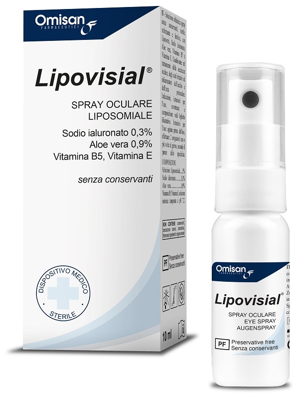 SPRAY OCULARE LIPOSOMIALE LIPOVISIAL 10 ML - dottorbianchi.it