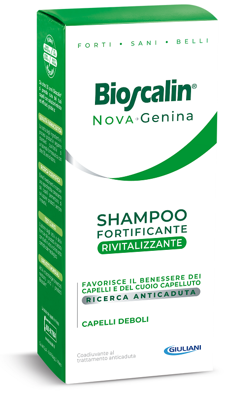 BIOSCALIN NOVA GENINA SHAMPOO FORTIFICANTE RIVITALIZZANTE 200 ML - dottorbianchi.it