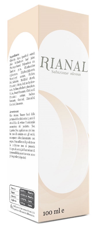 RIANAL SOLUZIONE OLEOSA 100 ML - dottorbianchi.it