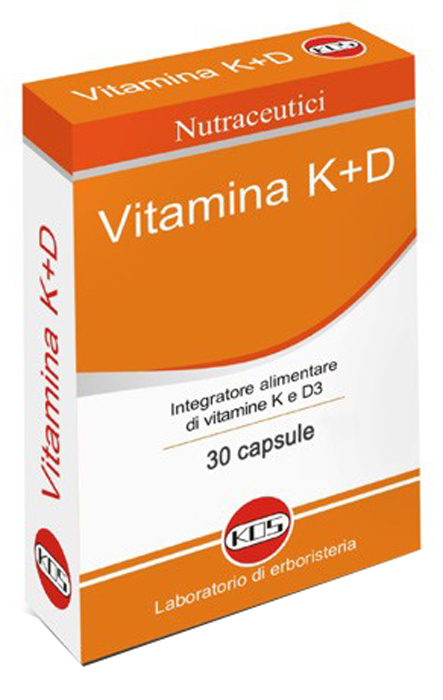 VITAMINA K+D VEGETALE 30 CAPSULE - dottorbianchi.it