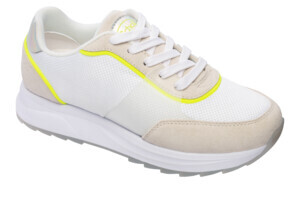 BEYONCE' NYLON+SUEDE W BIANCO 38 - dottorbianchi.it