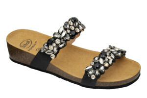 MARYLIN 2 STRAPS NERO/MULTICOLOR 36 - dottorbianchi.it