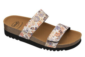 GREENY 2 STRAPS 2,0 RECYCLED PET W BIANCO/MULTI 39 - dottorbianchi.it
