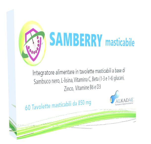 SAMBERRY MASTICABILE 60 TAVOLETTE - dottorbianchi.it