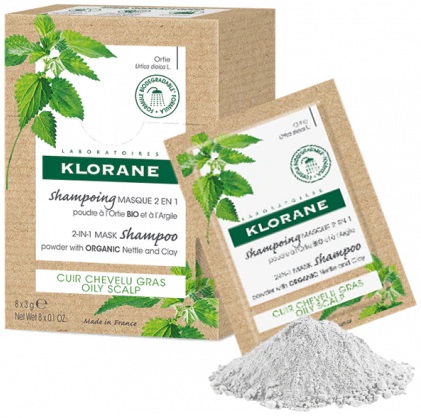 KLORANE SHAMPOO MASCHERA LAVANTE POLVERE ORTICA 8 BUSTINE 3 G - dottorbianchi.it