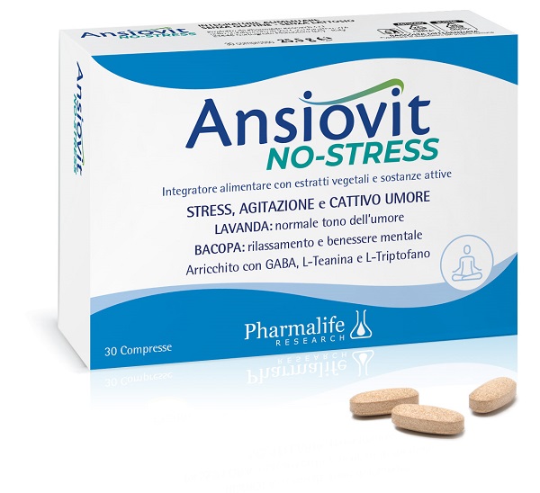 ANSIOVIT NO STRESS 30 COMPRESSE - dottorbianchi.it