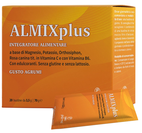 ALMIX PLUS 20 STICK PACK GUSTO AGRUMI - dottorbianchi.it