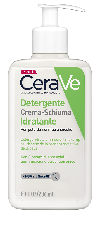 CERAVE CREAM TO FOAM CLEANSER 236 ML - dottorbianchi.it