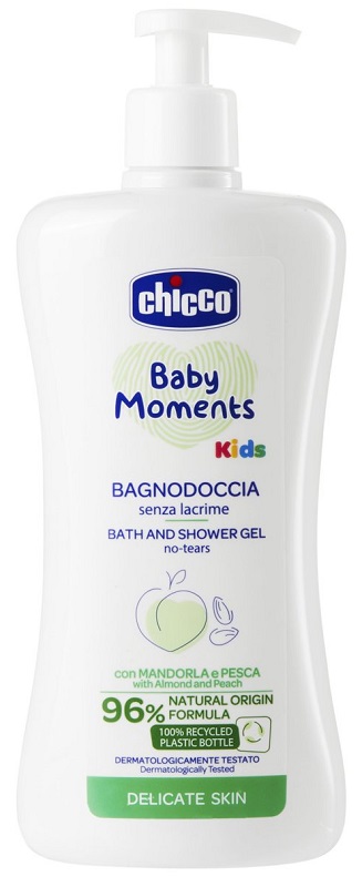 CHICCO BABY MOMENTS BAGNODOCCIA KIDS 500 ML - dottorbianchi.it