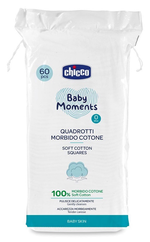 CHICCO BABY MOMENTS QUADROTTI 60 PEZZI - dottorbianchi.it