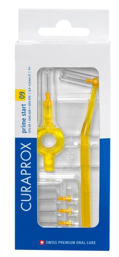 CURAPROX CPS 09 SCOVOLINO PRIME START 09 YELLOW 5 PEZZI - dottorbianchi.it