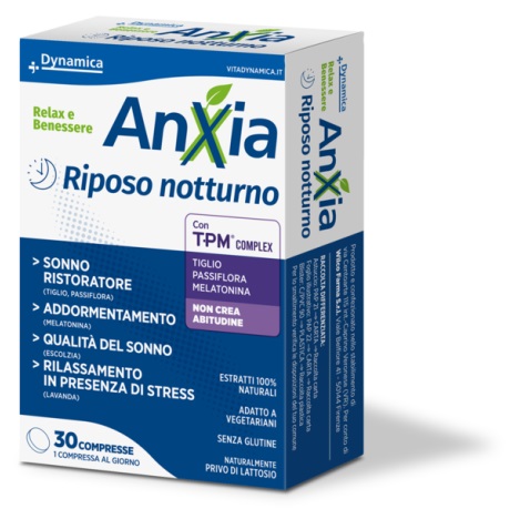 DYNAMICA ANXIA RIPOSO NOTTURNO 30 COMPRESSE - dottorbianchi.it