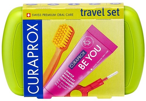 CURAPROX TRAVEL SET GREEN - dottorbianchi.it