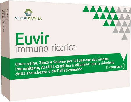 EUVIR IMMUNO RICARICA 20 COMPRESSE - dottorbianchi.it