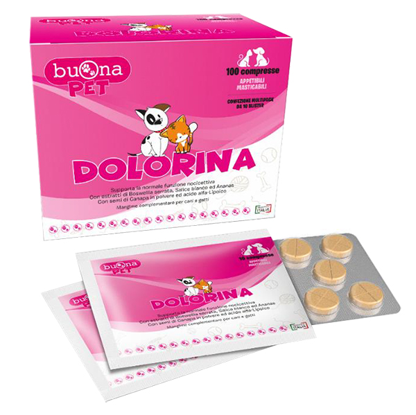 DOLORINA 100 COMPRESSE MASTICABILI - dottorbianchi.it