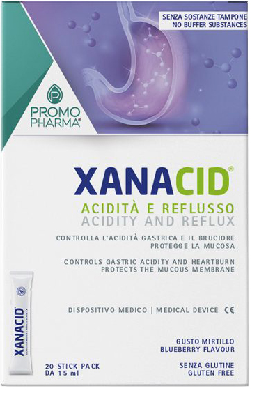 XANACID 20 STICK PACK DA 15 ML - dottorbianchi.it