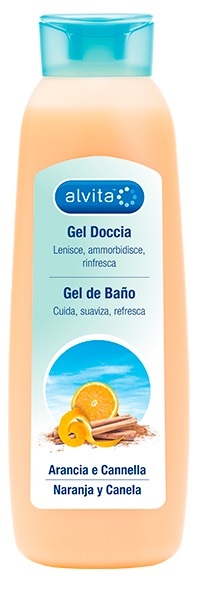 ALVITA GEL DOCCIA ARANCIA E CANNELLA 300 ML - dottorbianchi.it