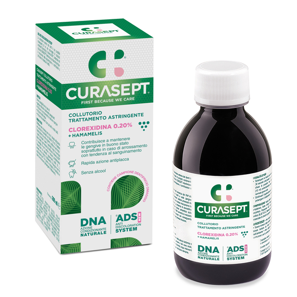 CURASEPT COLLUTORIO ADS DNA TRATTAMENTO ASTRINGENTE 200 ML - dottorbianchi.it
