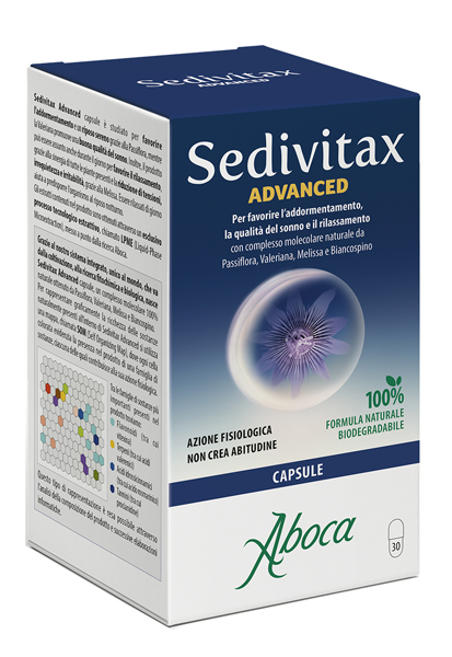 SEDIVITAX ADVANCED 30 CAPSULE - dottorbianchi.it