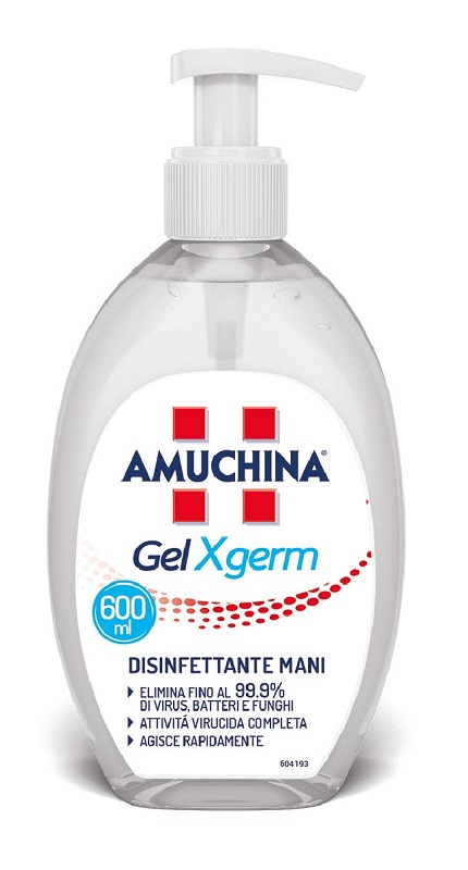 AMUCHINA GEL X-GERM DISINFETTANTE MANI 600 ML IT - dottorbianchi.it