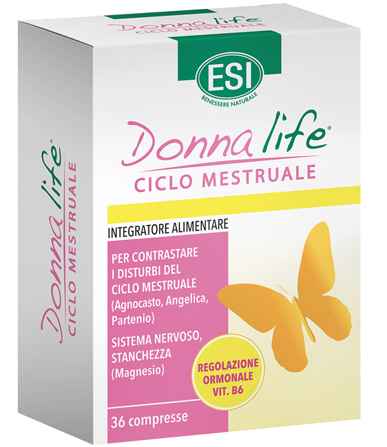 ESI DONNA LIFE CICLO MESTRUALE 36 COMPRESSE - dottorbianchi.it