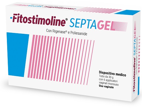 GEL VAGINALE FITOSTIMOLINE SEPTAGEL 30 G CON 6 APPLICATORI MONOUSO - dottorbianchi.it