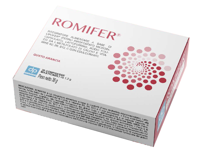 ROMIFER 30 COMPRESSE MASTICABILI - dottorbianchi.it
