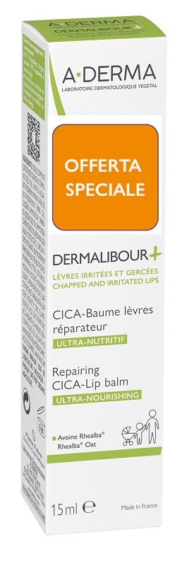 DERMALIBOUR + CICA BALSAMO LABBRA 15 ML - dottorbianchi.it