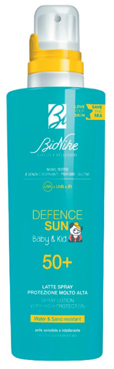 DEFENCE SUN BABY&KID LATTE SPRAY 50+ 200 ML - dottorbianchi.it