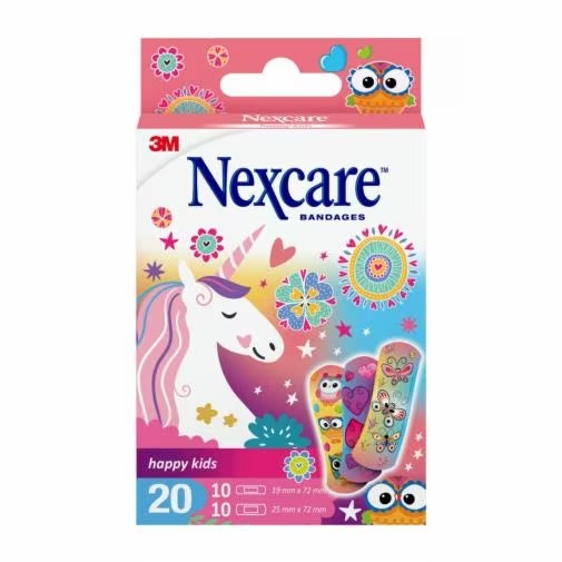 CEROTTO NEXCARE HAPPY KIDS MAGIC BAMBINE 20 PEZZI - dottorbianchi.it