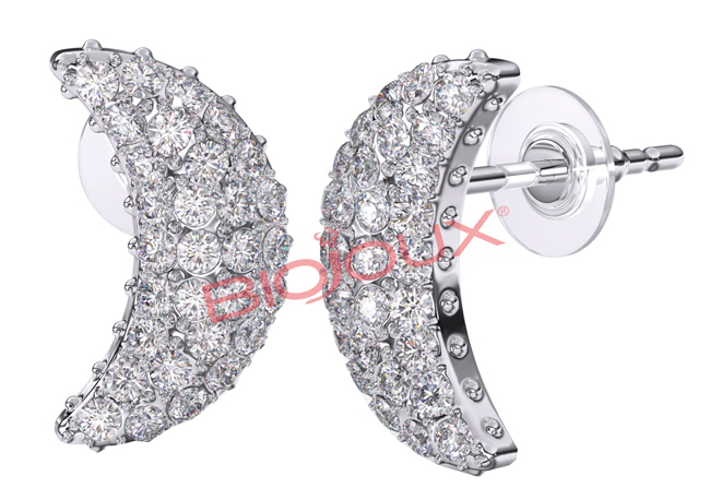 BJT259 ORECCHINO CRESCENT MOON 12 MM - dottorbianchi.it