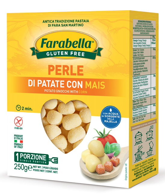 FARABELLA PERLE PATATE MAIS 250 G - dottorbianchi.it