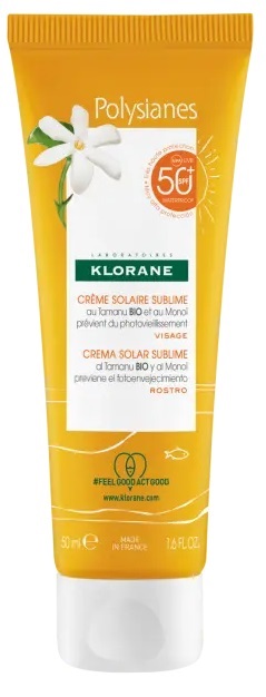 LES POLYSIANES CREMA VISO TAMANU BIO&MONOI SPF50+ 50 ML - dottorbianchi.it
