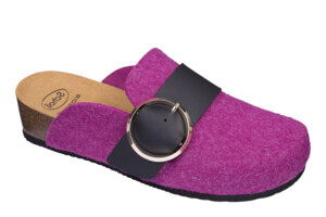 AMALFI CLOG FELTRO FUCSIA 39 - dottorbianchi.it