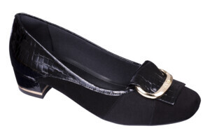 CALZATURA AURELIE MOCASSIN NUBUCK WOMAN BLACK 37 - dottorbianchi.it