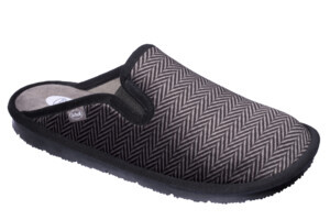 CALZATURA BORIS PRINTED MICROFIBRE MAN DK GREY 41 - dottorbianchi.it