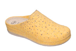 CALZATURA INVERNESS FELT+STRASS WOMAN YELLOW 37 - dottorbianchi.it
