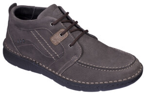 CALZATURA LUCAS ANKLE BOOT NUBUCK MAN DK GREY 42 - dottorbianchi.it
