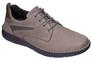 CALZATURA LUCAS SHOE NUBUCK MAN TAUPE 41 - dottorbianchi.it