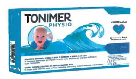 TONIMER PHYSIO MONODOSE SOLUZIONE ISOTONICA MULTIFUNZIONE A BASE DI CLORURO DI SODIO 0,9% 20 FLACONCINI 5 ML PROMO - dottorbianchi.it