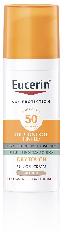 EUCERIN SUN OIL CONTROL TINTED CREAM SPF50+ 50 ML - dottorbianchi.it