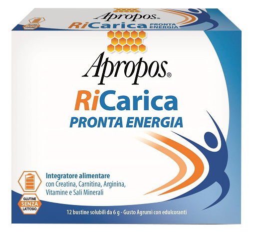 APROPOS RICARICA PRONTA ENERGIA 12 BUSTINE 6 G - dottorbianchi.it